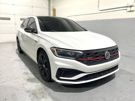 A white car with a window tint in Belleville