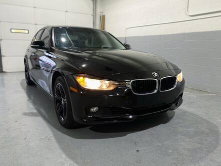 A black car with ceramic coating in Livonia